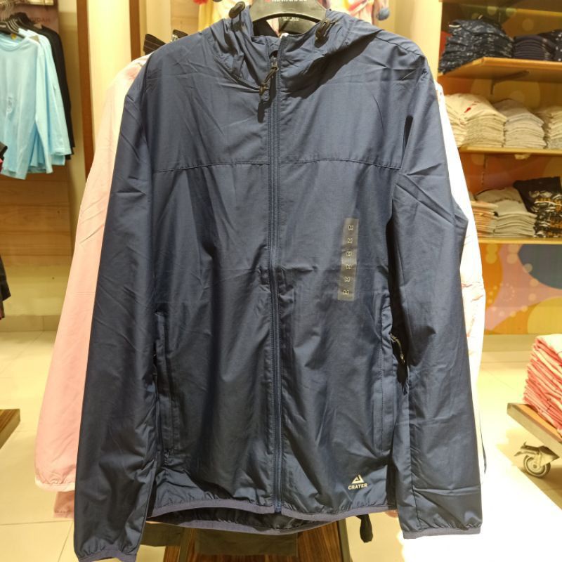 Crater jacket parasut wanita