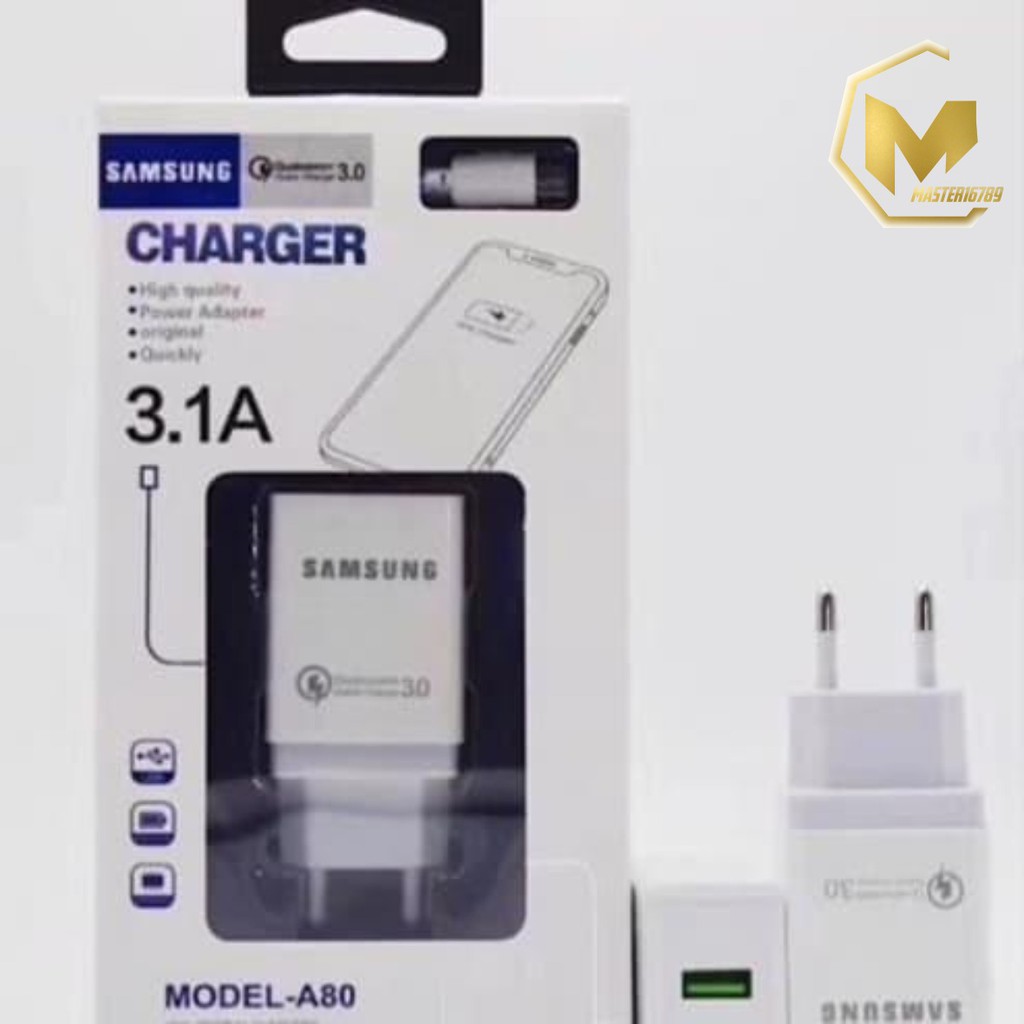 BM048 A80 Cashan Cashan SAMSUNG 3Amper QUALCOM micro fast Charging Anti meledak J2 prime j3 j5 j7 MA1196