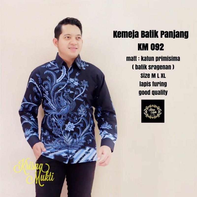 KEMEJA BATIK PANJANG by KRISNA MUKTI
