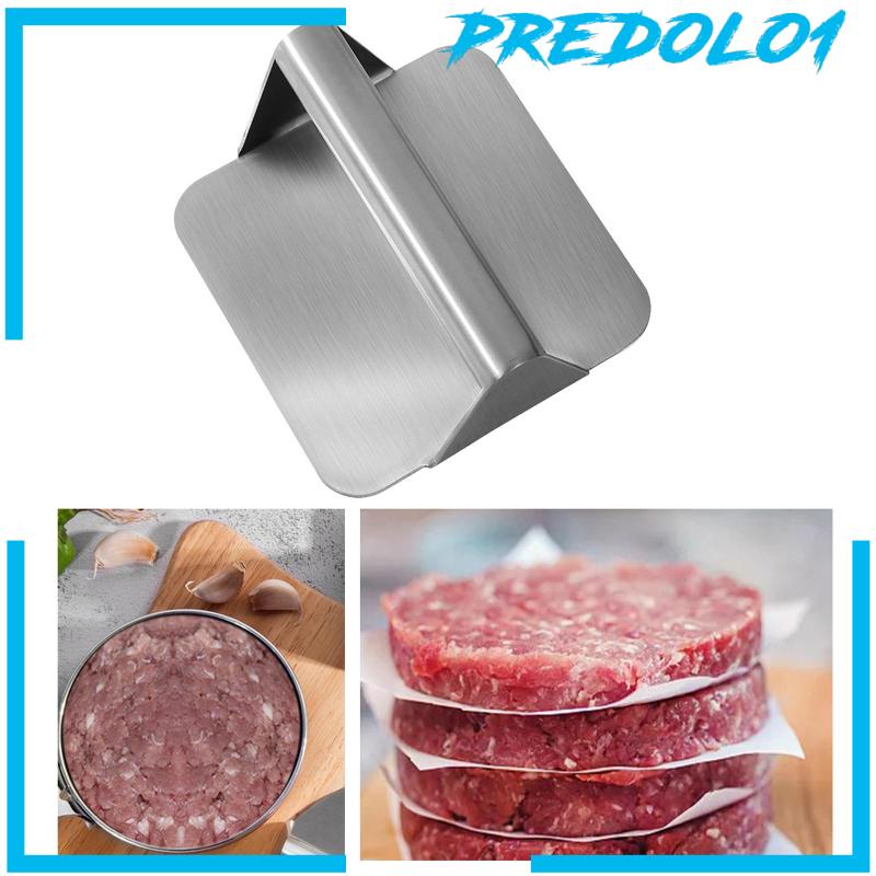 Manual Stainless Steel Burger Press Non Stick Patty Maker Burger Smasher