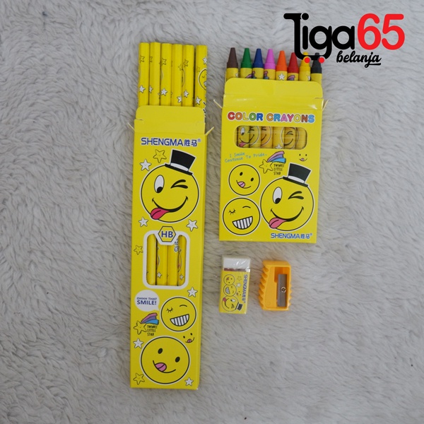 365 STATIONERY SET #40970 Buku &amp; Alat Tulis Anak / Karakter Fancy Gambar Lucu