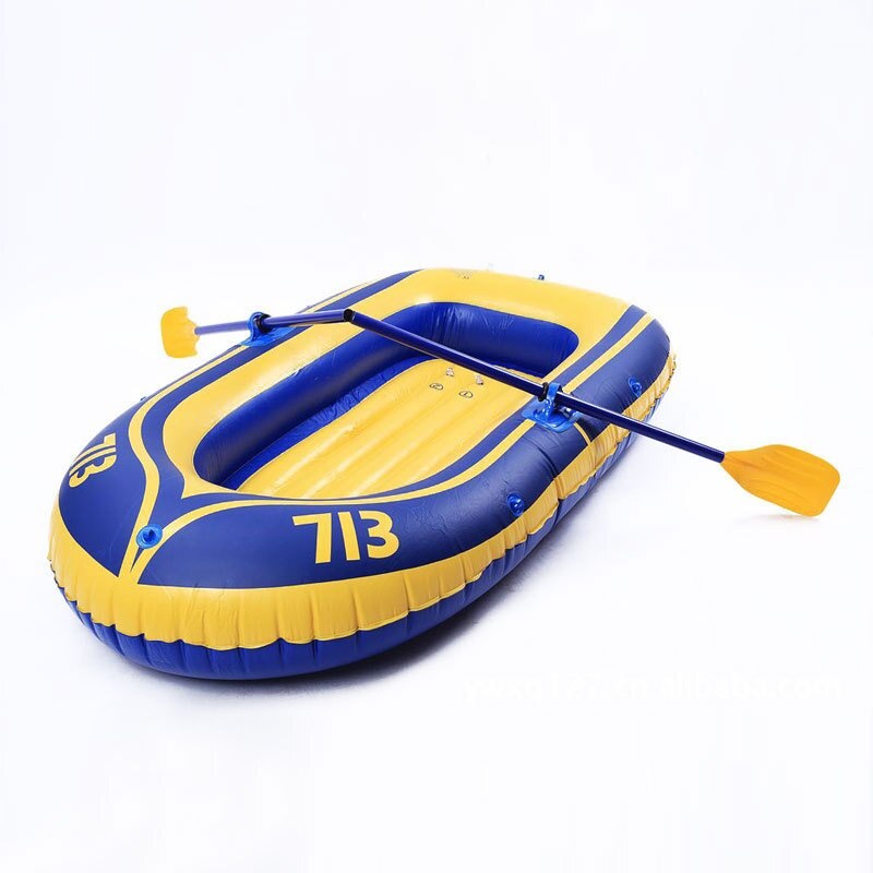 Perahu Karet Inflatable Boat 2 Orang - XC2389 - 7RSEJKBL Blue