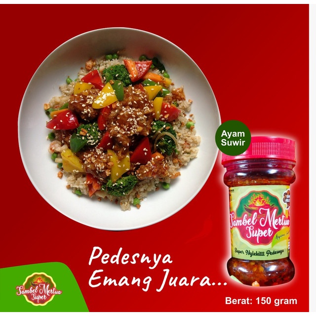 

Sambel Ayam Suwir/Sambel Pedas /Sambel enak