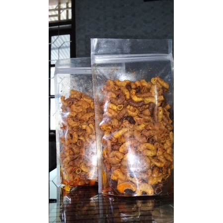 

makaroni//cemilan pedas//Snack pedas//gurih serba 7rb