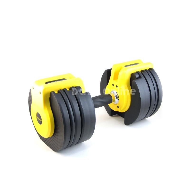 TEZEWA ADJUSTABLE DUMBBELL MURAH UKURAN 33 LB 13,5 KG TYPE F215 / BISA BAYAR DI TEMPAT DUMBBELL TEZEWA UKURAN 13.5 KG - TEKNO KITA