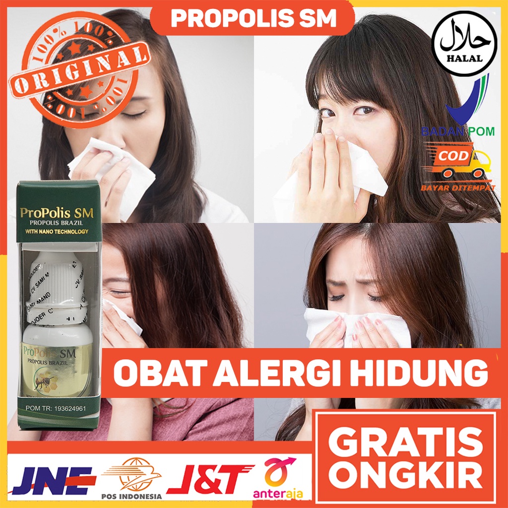 Obat Alergi Hidung Rhinitis Hidung Tersumbat Radang Hidung Pilek Menahun Sinusitis Polip Hidung