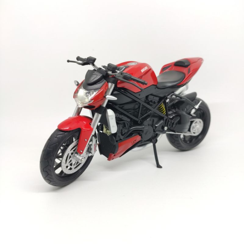 DIECAST MOTOR AUTOMAXX 1:12 DUCATI STREET FIGHTER