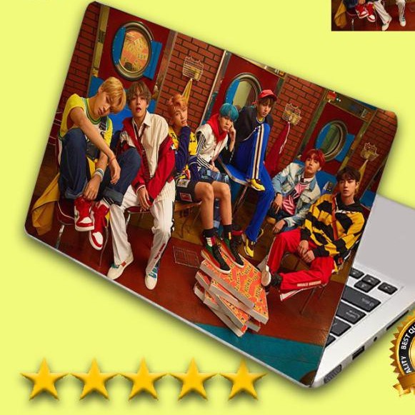Garskin Laptop logo art bts_anpanman Skin Laptop Stiker Laptop