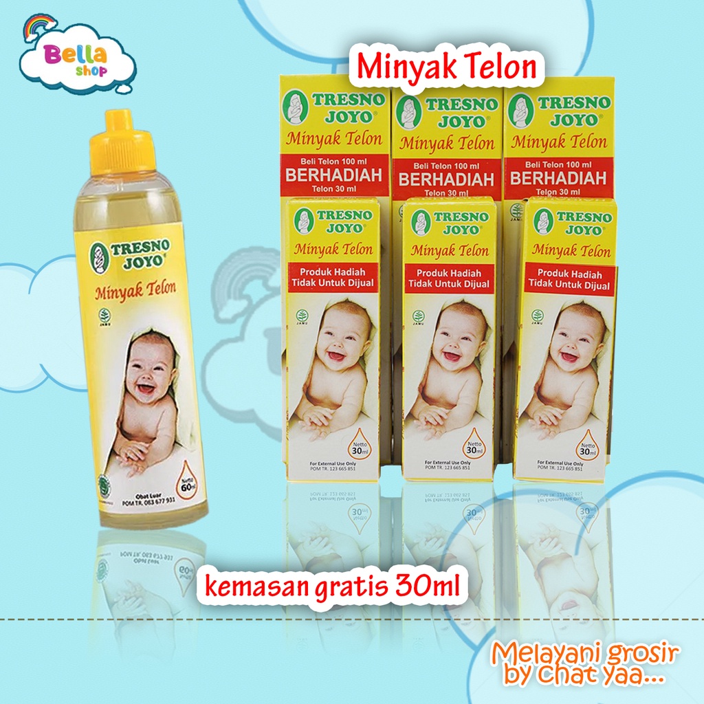 1 PCS TRESNO JOYO MINYAK TELON 100 ML- BELLA SHOP