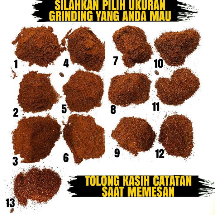 

Peaberry KOPI Powder JANTAN 250gr Aceh Arabica Bubuk Organic Specialty