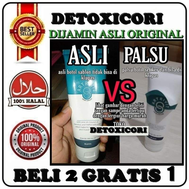 ( Terlaris ) artrivit cream original sendi terbaru dan terbaik bpom asli