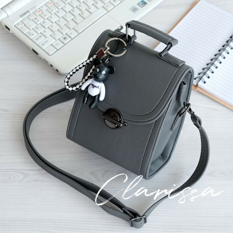 REALPICT Miniso Tas SLempang Tengteng free gantungan boneka