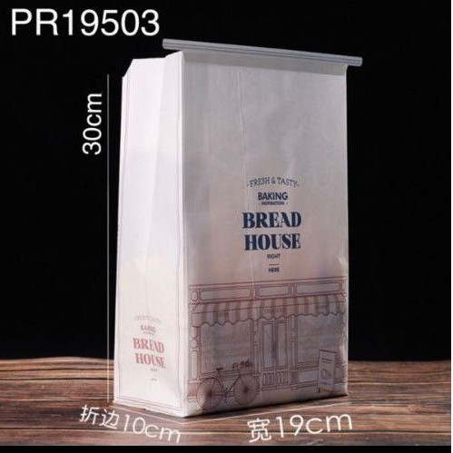 

Kemasan kantong Roti Klip PRK19503, Kantong kue, Bolu, Cookies, Tart, Snack