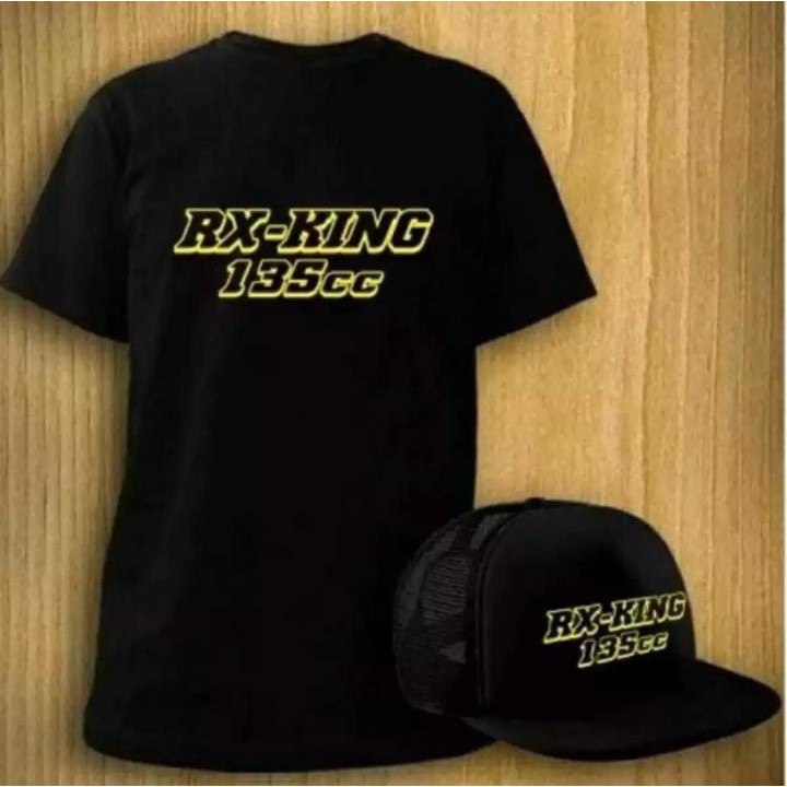 PAKET HEMAT KAOS RX KING | FREE TOPI RX KING | FREE TAS RX KING
