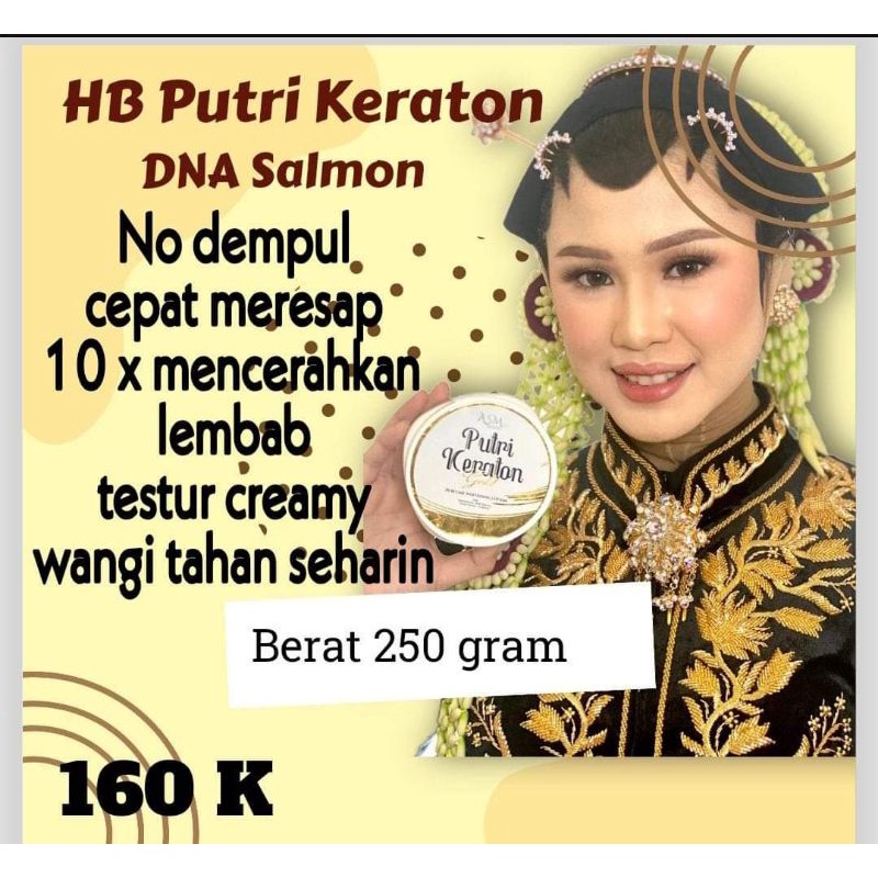 HB PUTRI KERATON GOLD DENGAN CAVIAR EXTRA DAN DNA SALMON