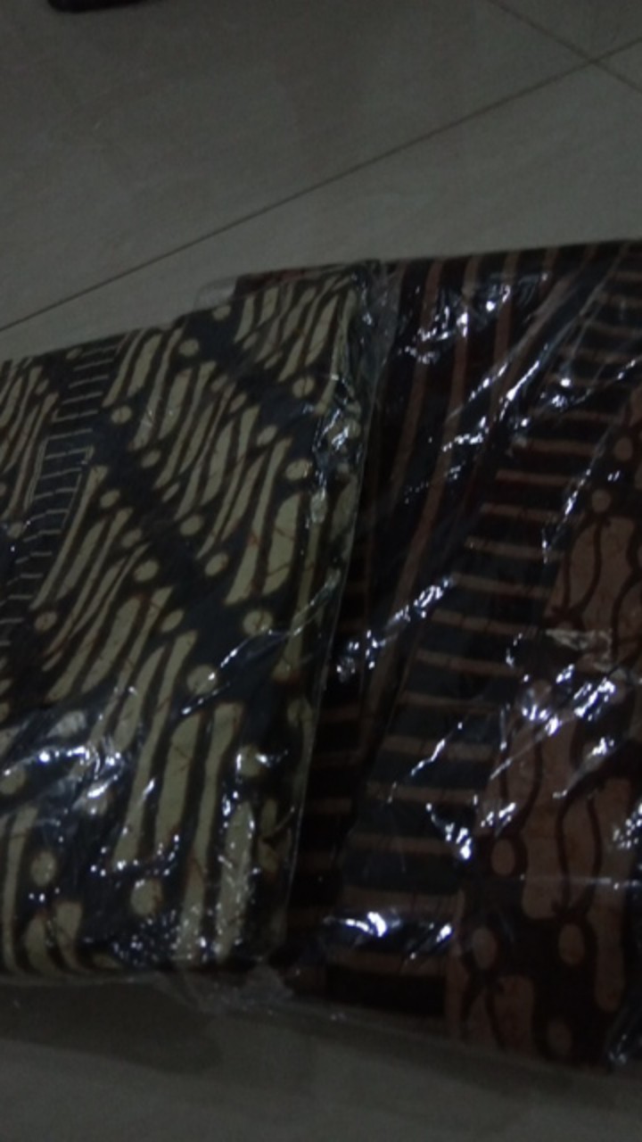 Tunic Zipper Seling Genes Tunik Seling Parang Kawung Batik Busui Friendly Seragam Tunik Batik