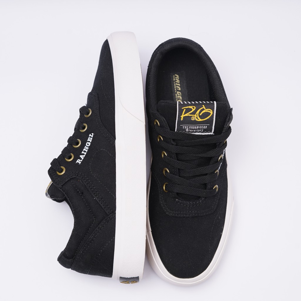 RAINGEL Sepatu Lokal - Chile/Black White-1