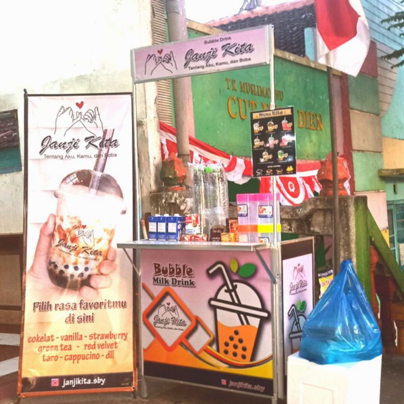 Paket Usaha Boba Milk Drink Minuman Kekinian Murah