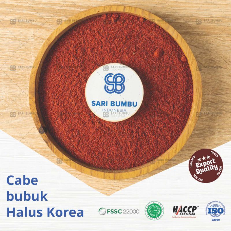 

250gr Cabe Bubuk Halus Korea / Gochugaru Powder Export Quality