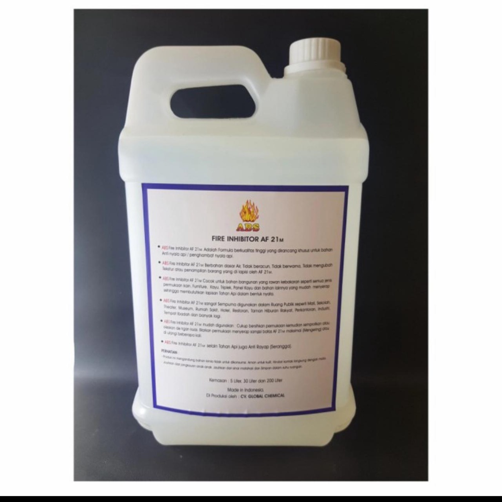 Cairan Anti Api AF21M ABS Kemasan 5 Liter - Anti Api Gosend Grab Only