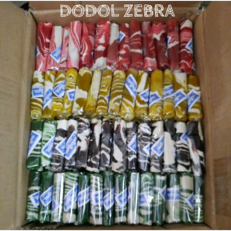 [5 KG] DODOL ZEBRA ANEKA RASA