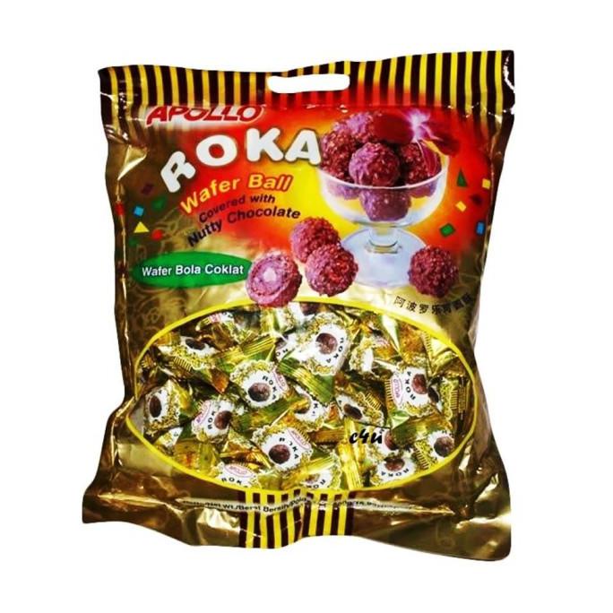 

ROKA APOLLO WAFER BOLA COKLAT 80 PCS