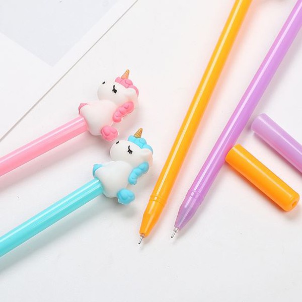 

TINTA GEL BLACK 0.38MM BABY UNICORN CHUBBY CUTE PULPEN KARAKTER LUCU