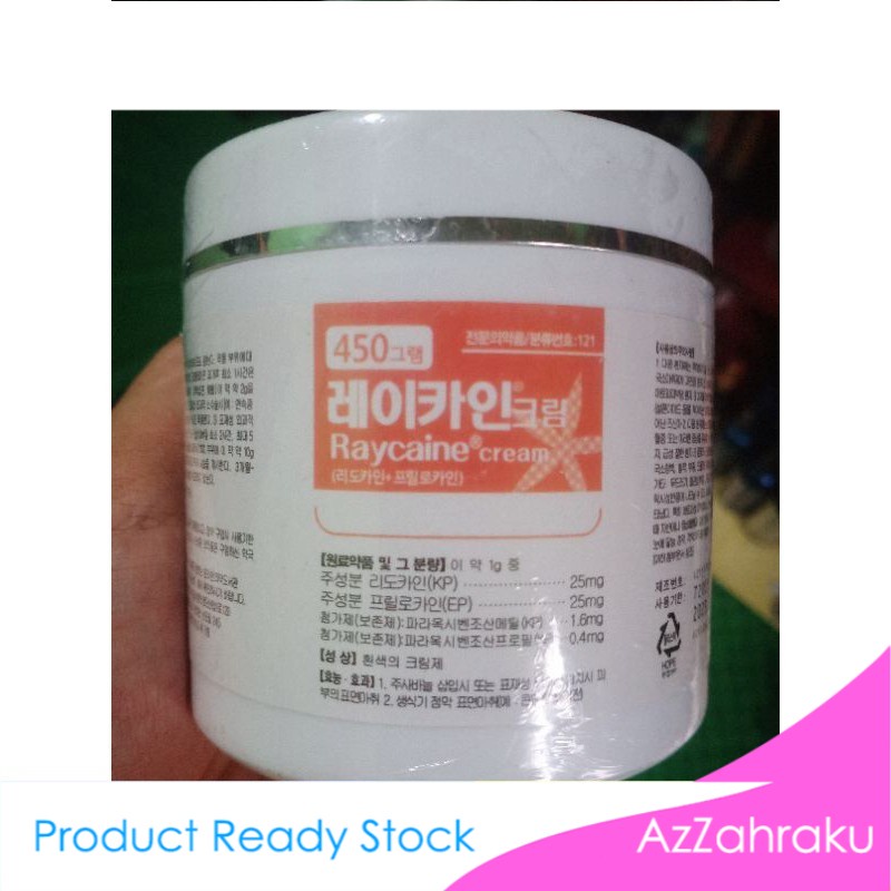 {COD} Anastesi Cream Raycaine Original 450gr Lidocaine 25% + Prilocaine 25% Beauty Store
