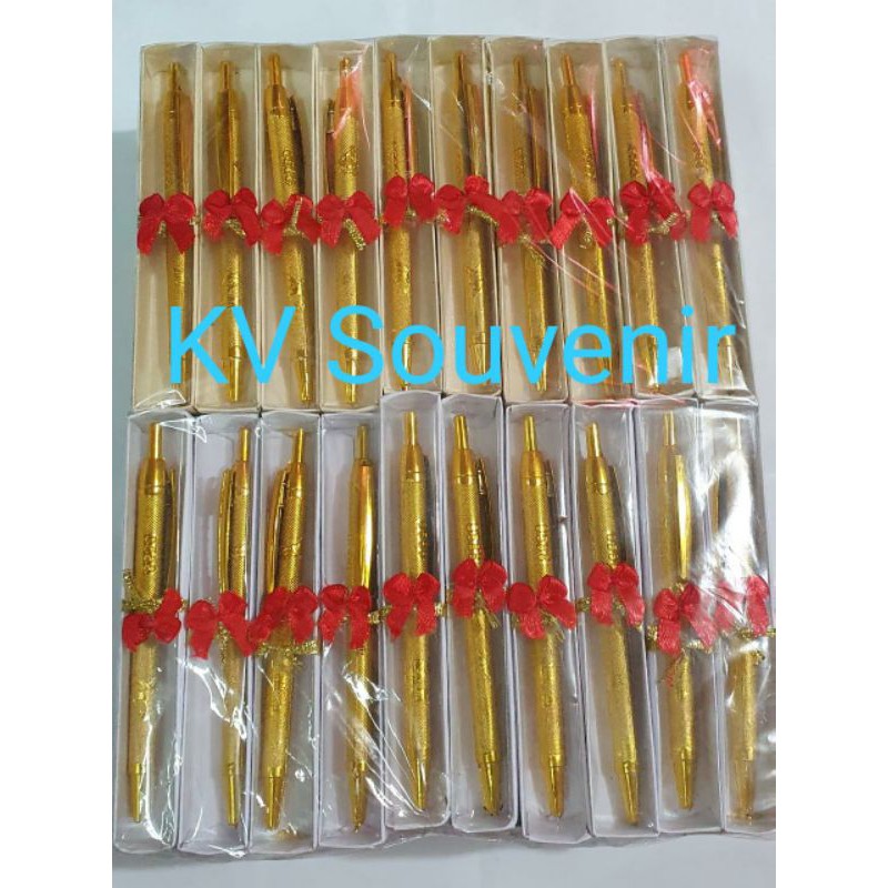 

Pulpen mas sikver kemasan box