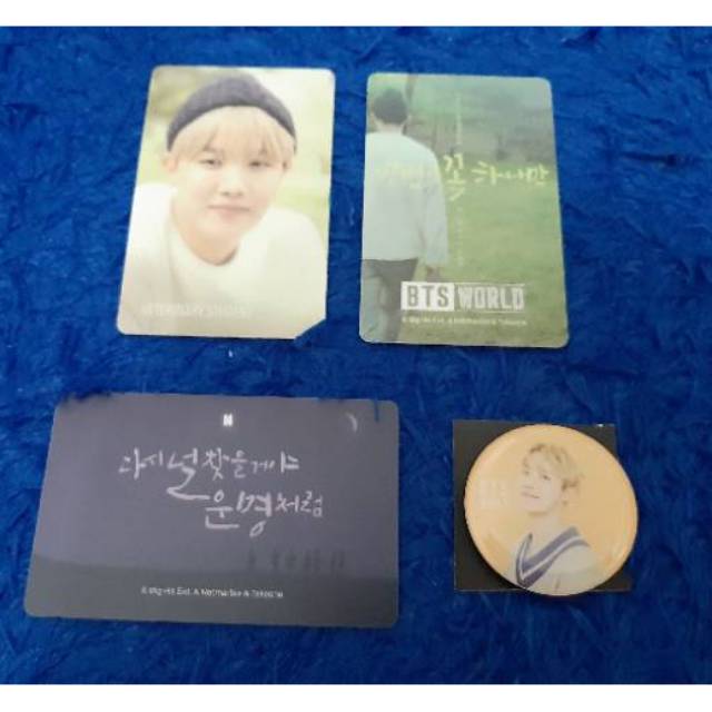 [ READY STOCK ] RM NAMJOON JHOPE JIMIN BTS STORY CARD MAGNET BTS WORLD LIMITED EDITION