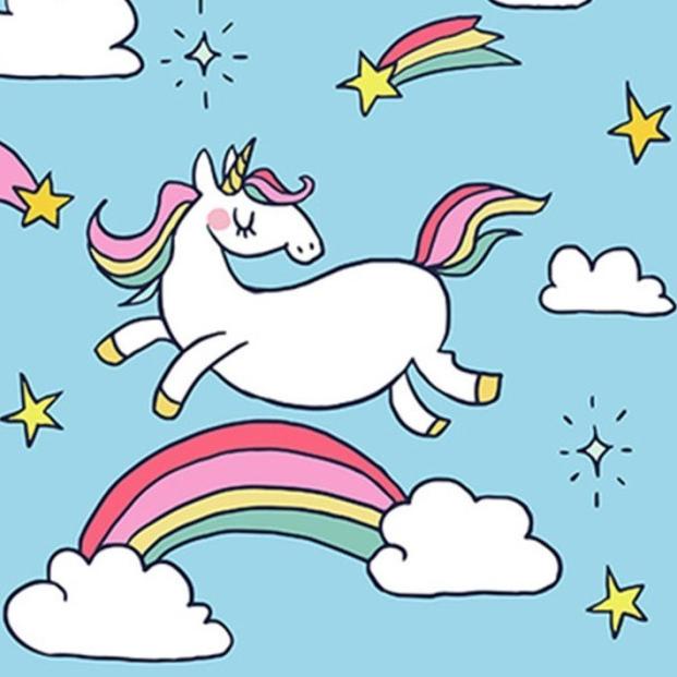 

✪ Mainan Canvas Painting By Number Kit Kanvas Mewarnai Anak Unicorn - 008 ✷