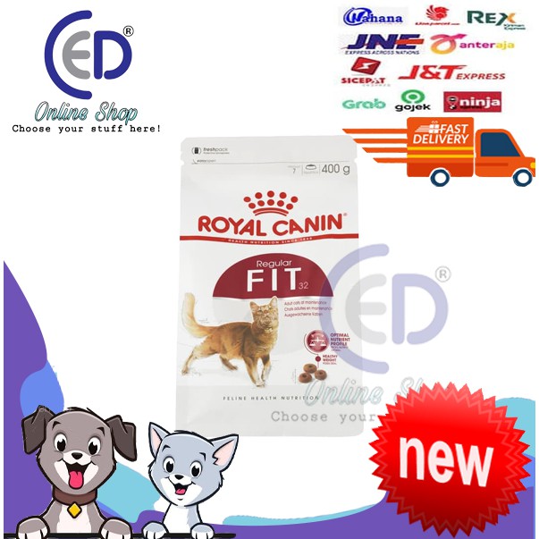 MAKANAN KUCING ROYAL CANIN FIT 32 400GR