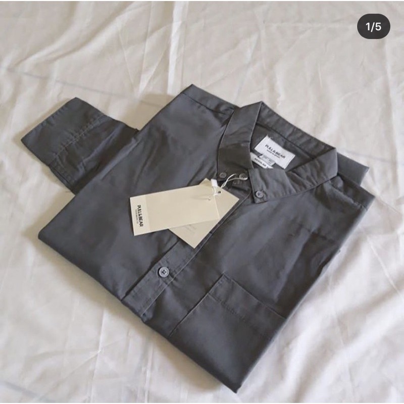 TERLARIS 100% ORIGINAL KEMEJA PULL AND BEAR