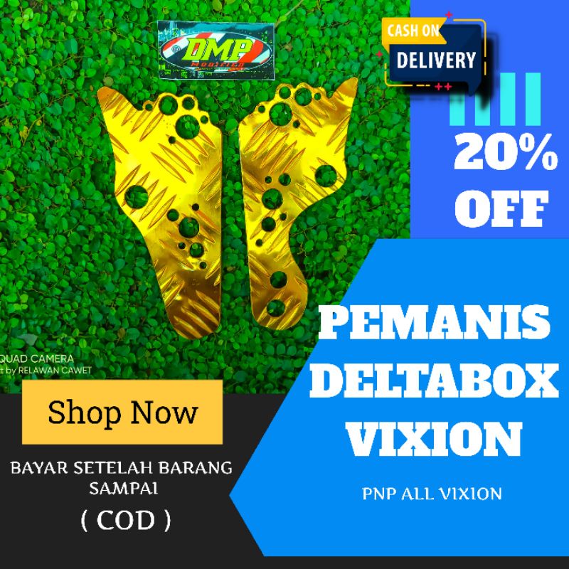 PEMANIS DELTABOX VIXION PEMANIS RANGKA VIXION DELTABOX VIXION BORDES VIXION