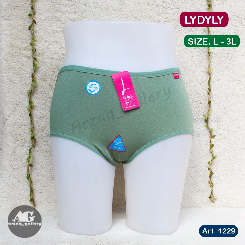 [ 6 pcs ]CD Lydyly Jumbo LD 1229 | Celana Dalam Wanita Citting Maxi LYDYLY | Celana Dalam Wanita| Cd