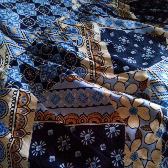 Fabiola Maxy - Gamis Rayon Viscose Ld105 Gamis Batik Original Serut Pinggang Busui / 099-5020