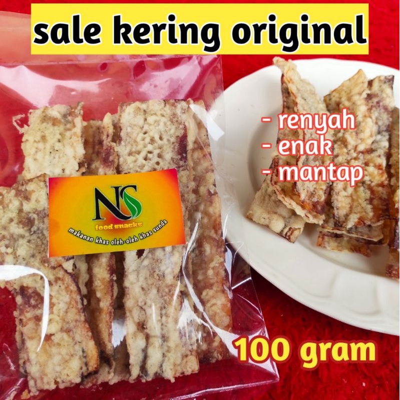 SALE PISANG KERING ORIGINAL 100 GRAM