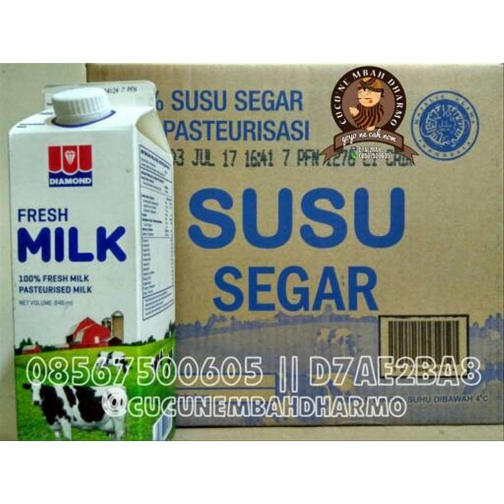 

Freshmilk Diamond Plain 946mL Susu Pasteurisasi 946mL Berkualitas