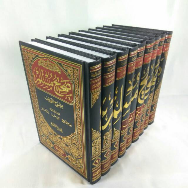 KITAB ARAB SYARAH SHAHIH MUSLIM 9 JILID TAHQIQ 3 ULAMA | Shopee Indonesia