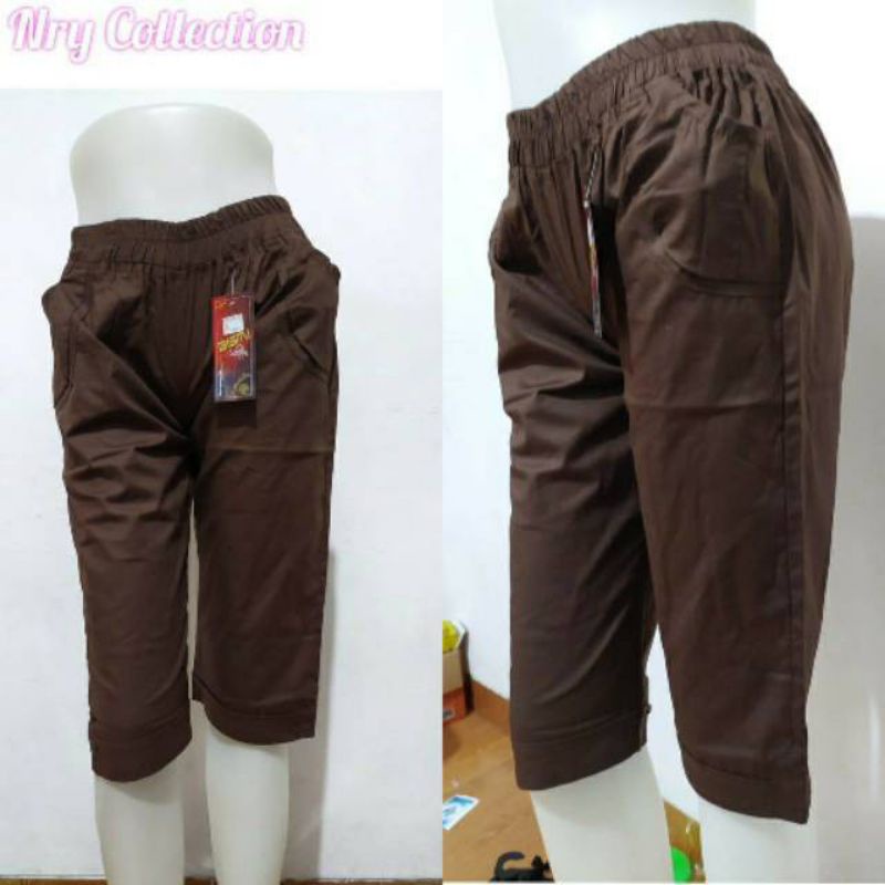 celana Harem pendek/celana 7/8 /celana wanita pendek/Harem pantas/Della pantas/celana pendek katun