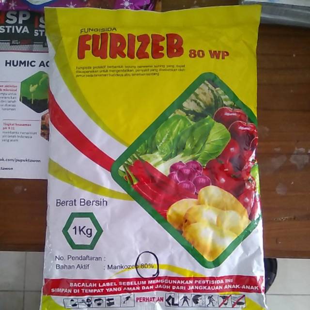 FURIZEB 80 WP ( bahan aktif: Mancozeb 80% )