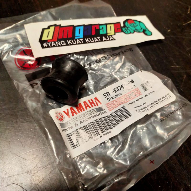 KARET DAMPER MUFLER KNALPOT MIO LAMA MIO SMILE FINO KARBU SOUL ORIGINAL YAMAHA KARET DUDUKAN KNALPOT