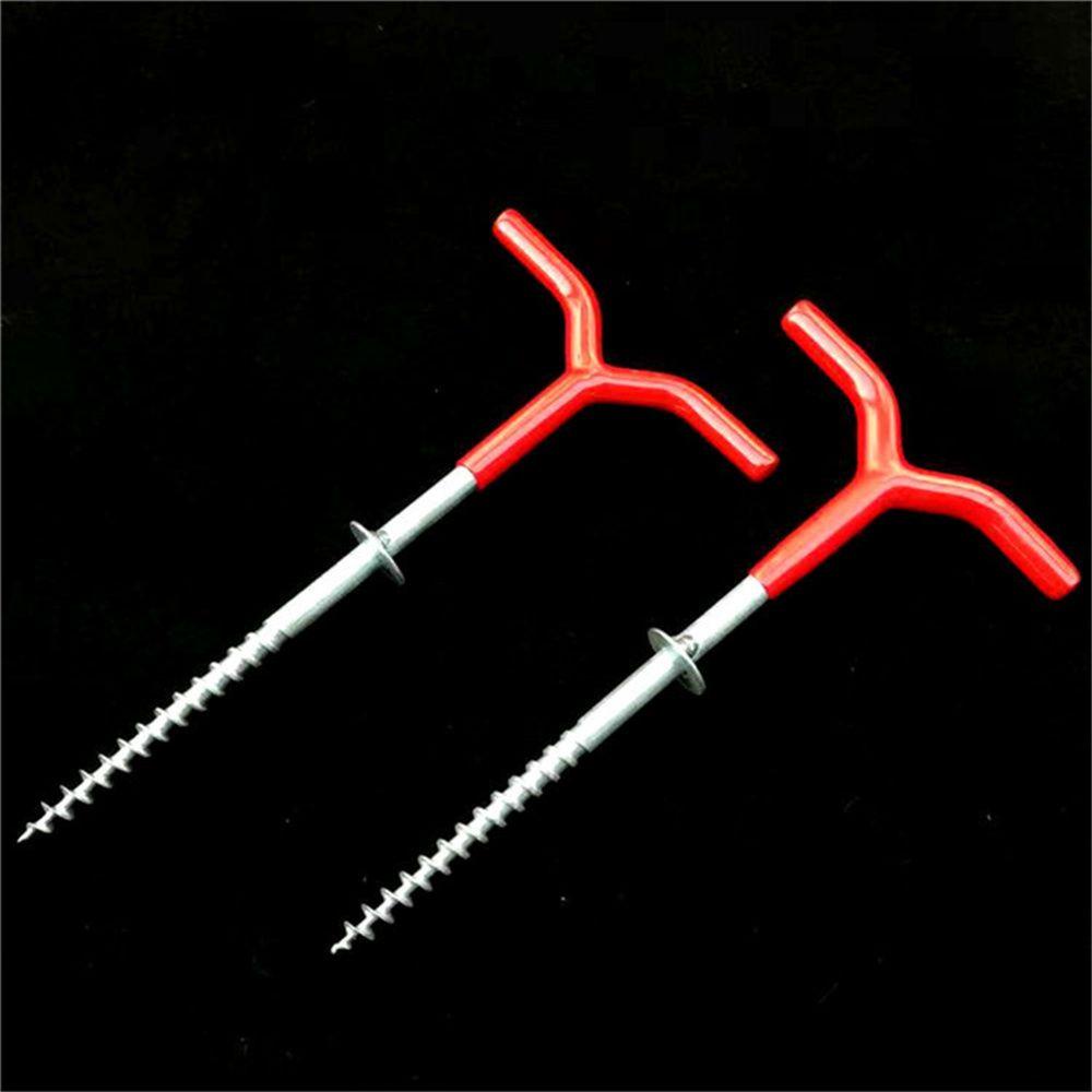Lanfy Outdoors Tent Stakes Portable Paku Ringan Pasak Aksesoris Tenda Pancing Holder Fishing Stand Pasak Tenda
