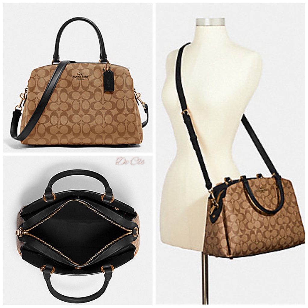 Tas Co 91495 Large Lillie carryall sign khaki black sz 33x22x13cm