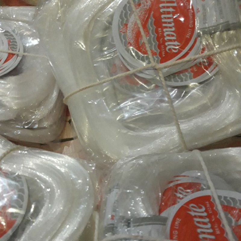 Senar Ultimate putih nylon fishing line senar nelayan