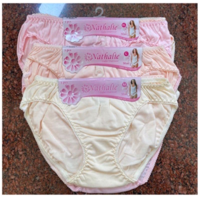 [12 PCS]CELANA DALAM WANITA MINI/CD NATHALIE NT 02 LUSIN