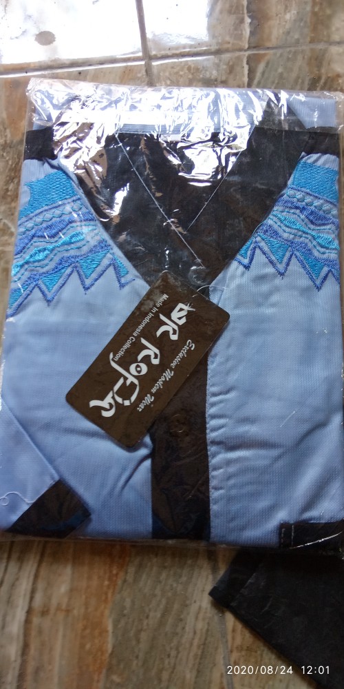 Obral Hem Batik Sogan Seragam Murah