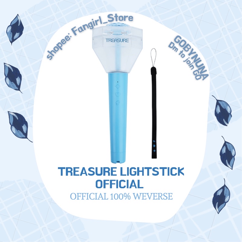 [ PO 🇰🇷 ] OFFICIAL 100% TREASURE LIGHTSTICK | ORIGINAL 100% WEVERSE WV teume lightstik lampu kpop li