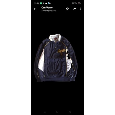Baseball halfzip