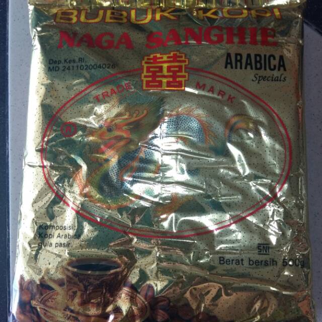 

Kopi Bubuk Naga Sanghie (Arabica Spesials) 500gr
